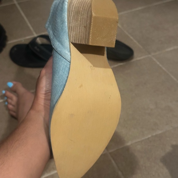 Stylish turquoise Ankle Boots - Picture 5 of 7